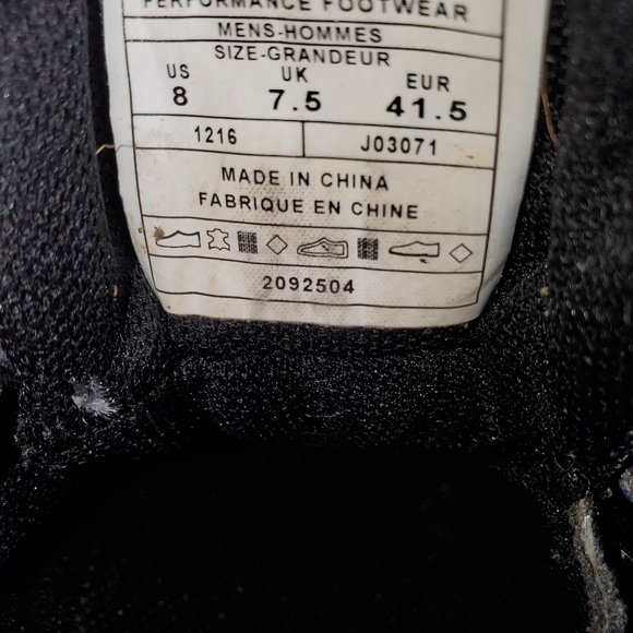 Mens Merrell grey/blue accent hiking shoes size 8 - Picture 4 of 7